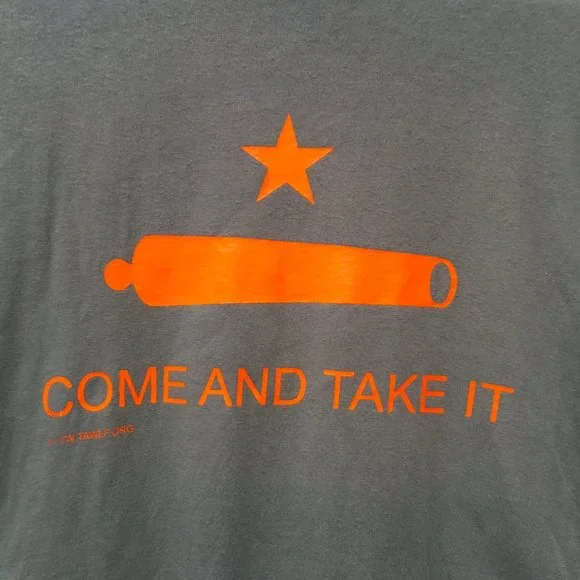 $7 or 2/$10 tshirt sale: Come and Take It cannon t-shirt - Picture 1 of 5